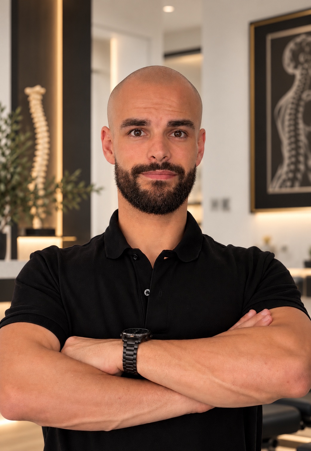 Portrait de Morgan Simondin, chiropracteur à Antony